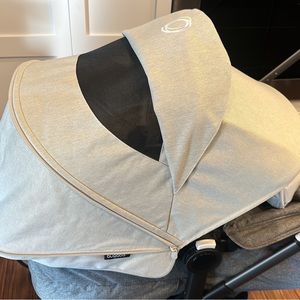 Bugaboo Donkey Sun Canopy - Misty White (2 Shades)